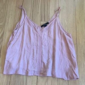 S Forever 21 light pink flowy tank top